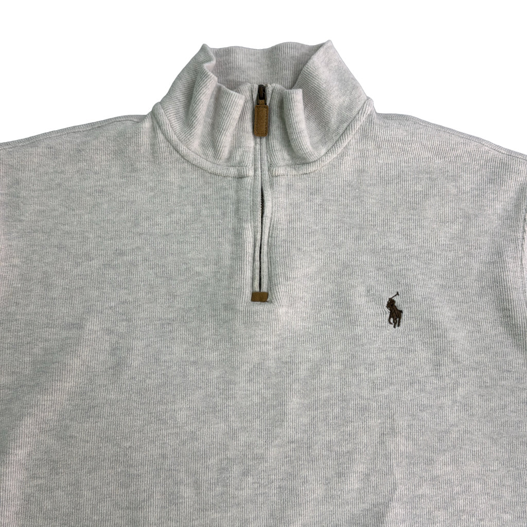 Polo by Ralph Lauren Half Zip Cotton Sweater Half Zip Sweater