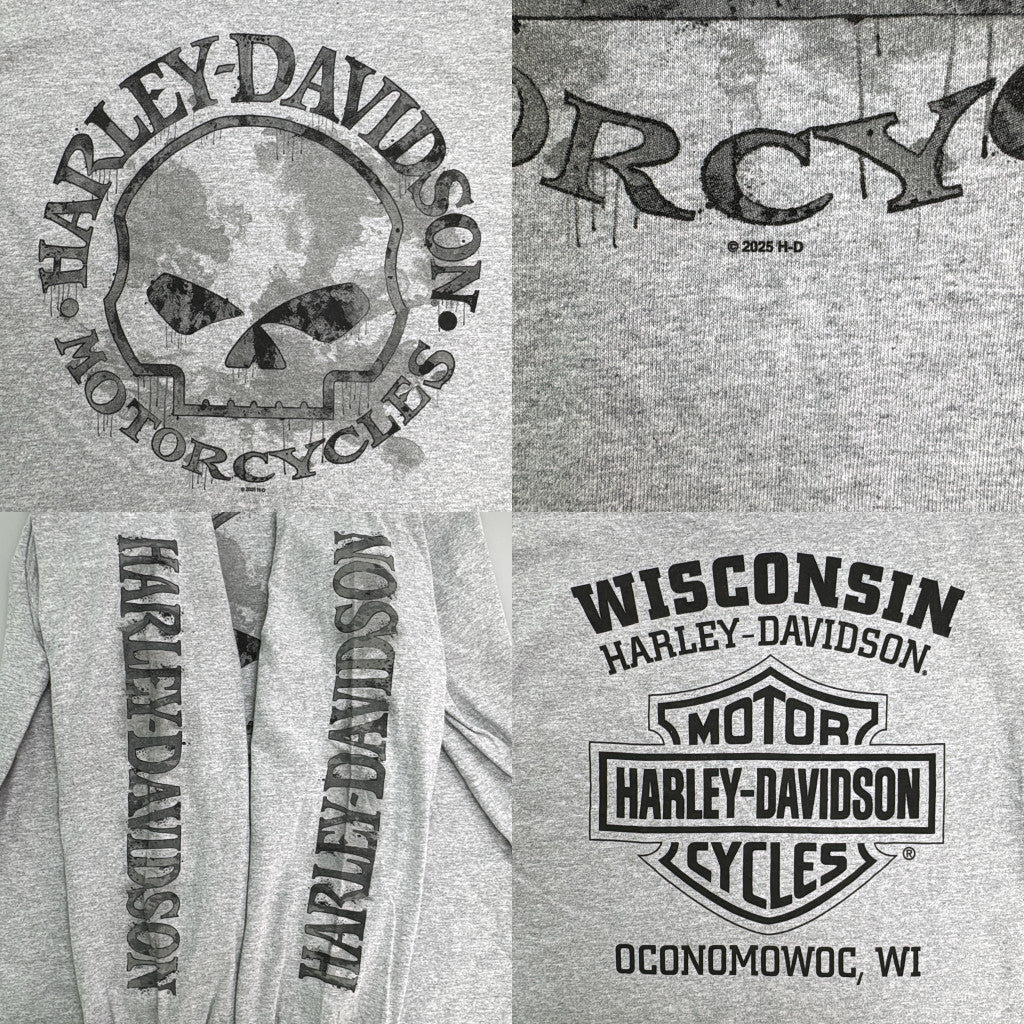 HARLEY DAVIDSON Motorcycle Long Sleeve T-Shirt