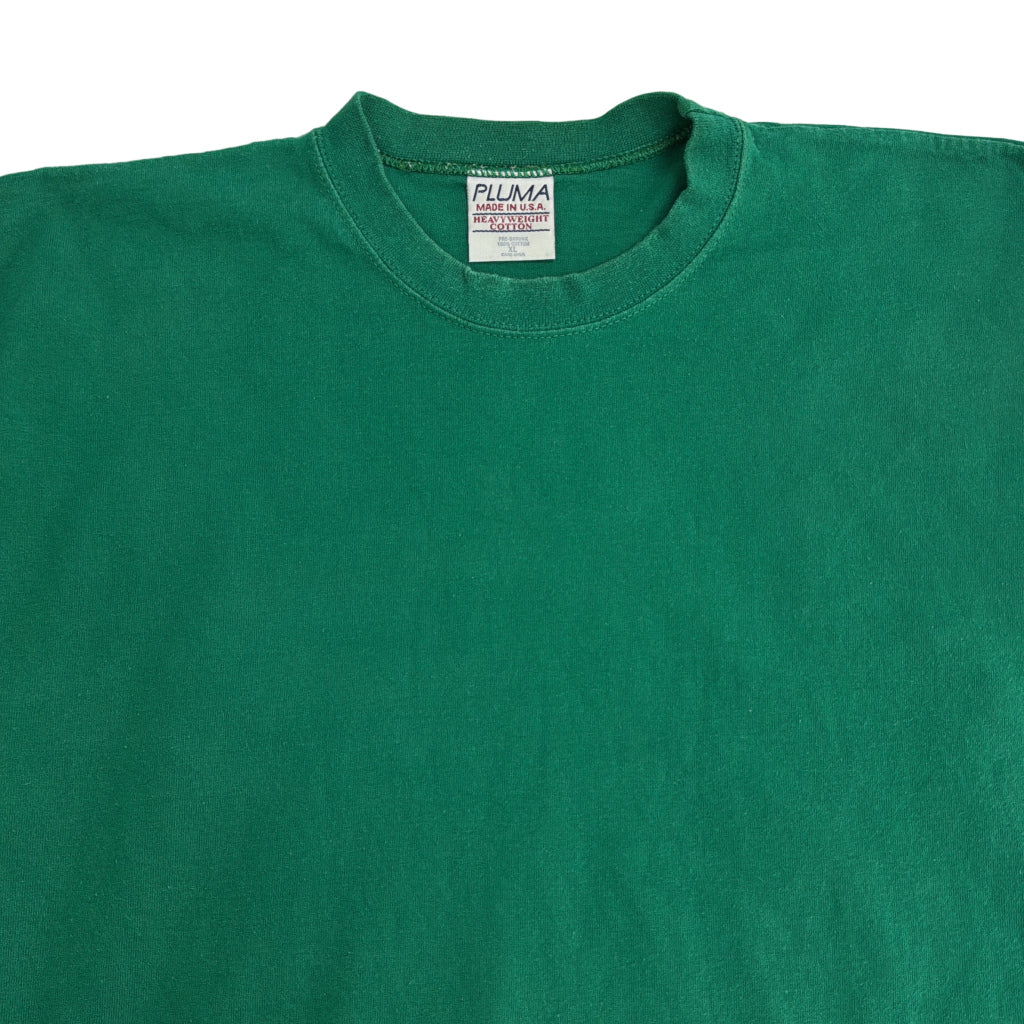 90s PLUMA Plain Long Sleeve T-Shirt