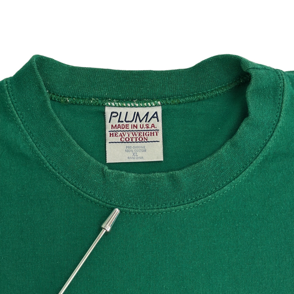 90s PLUMA Plain Long Sleeve T-Shirt