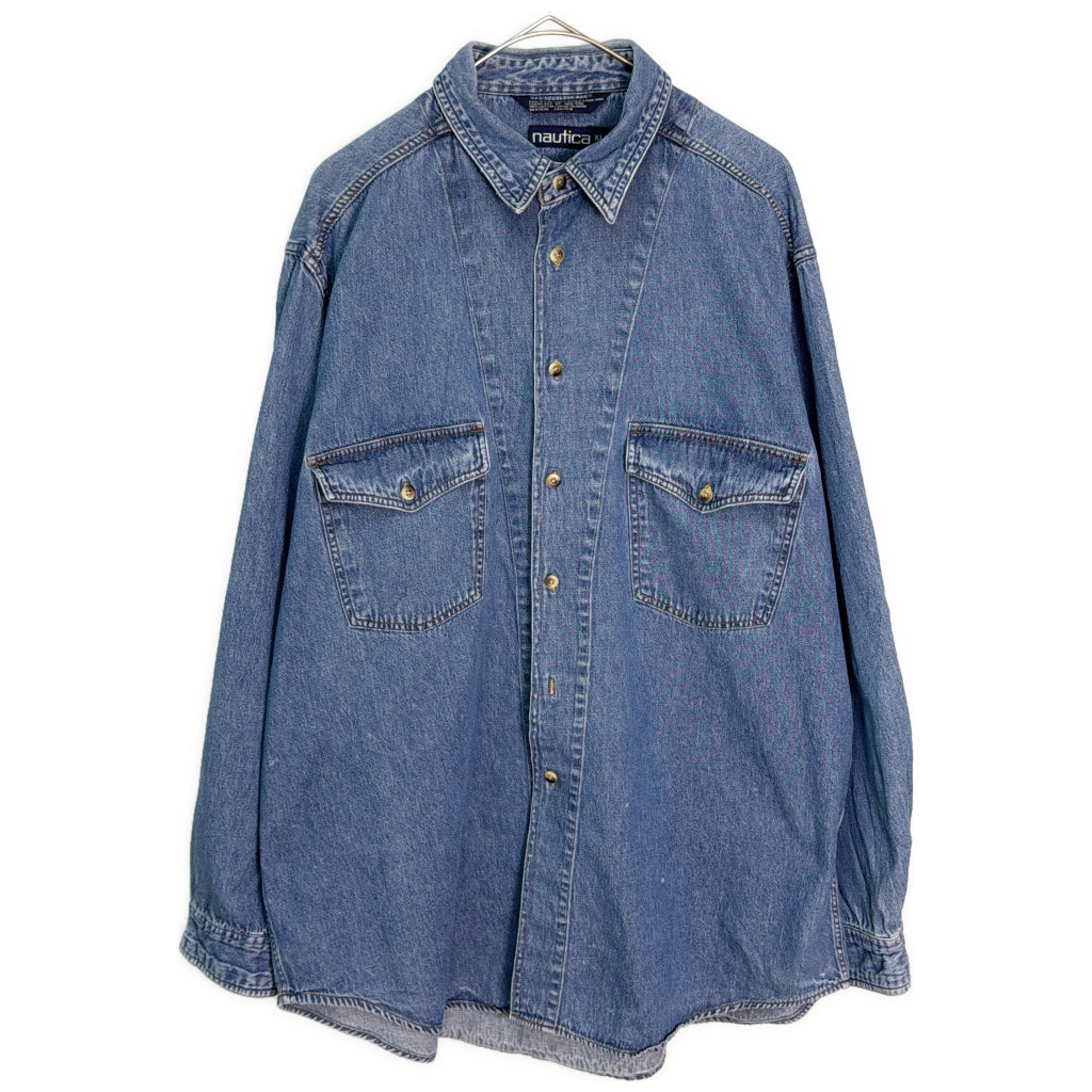 90s NAUTICA Denim Chambray Shirt