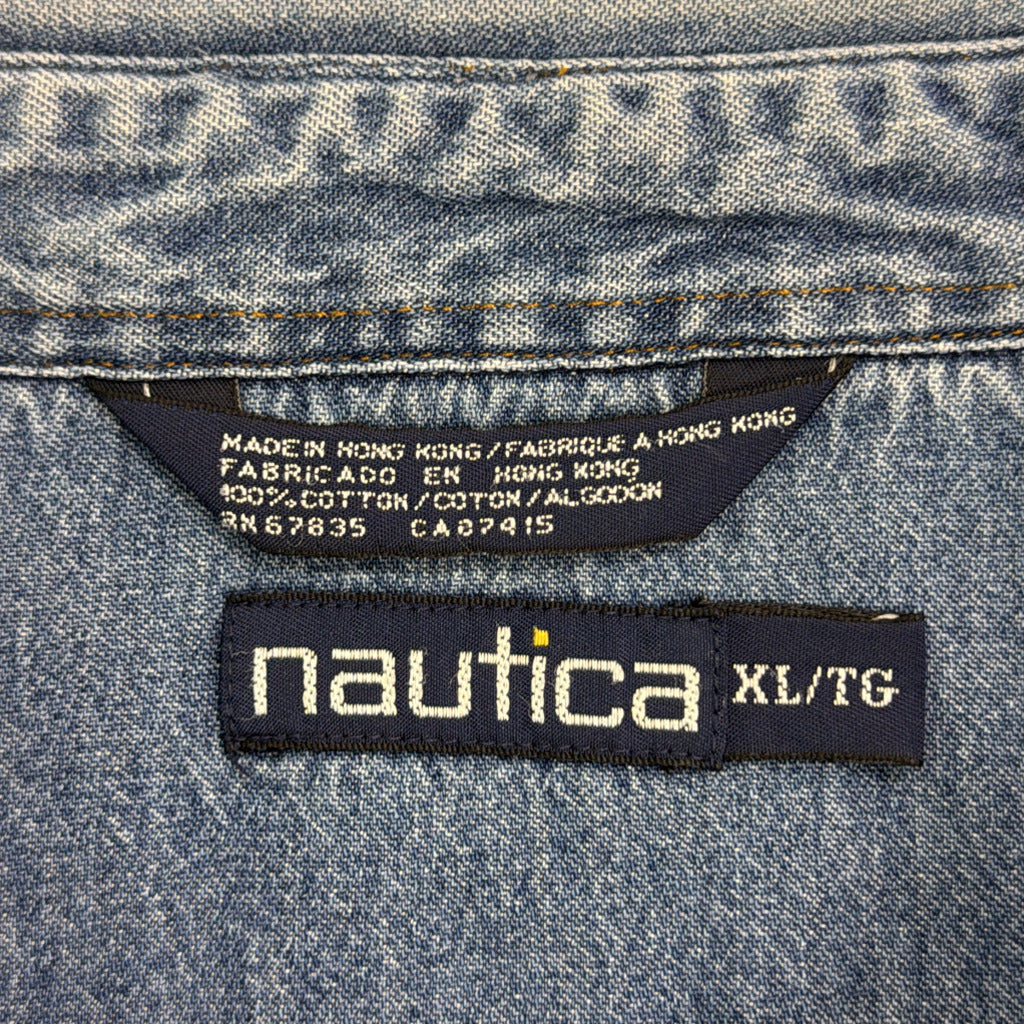 90s NAUTICA Denim Chambray Shirt