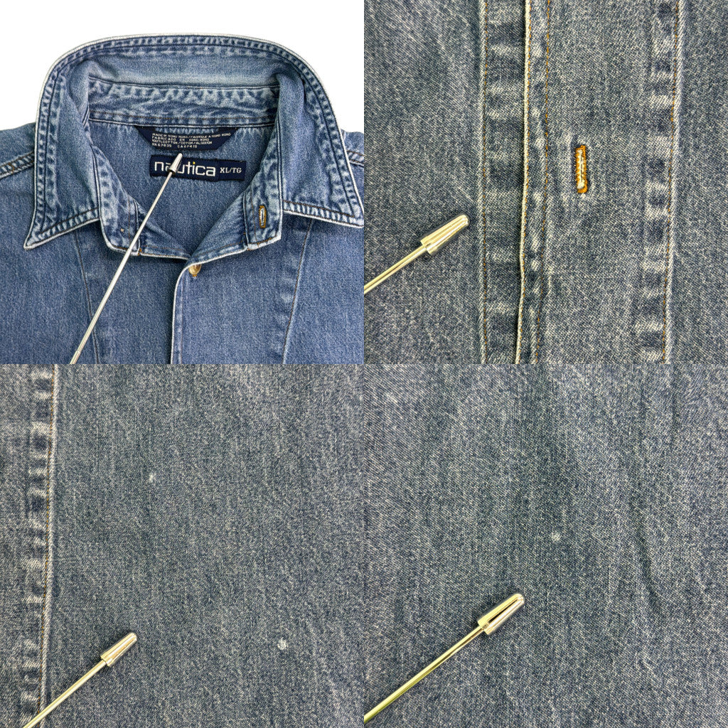 90s NAUTICA Denim Chambray Shirt