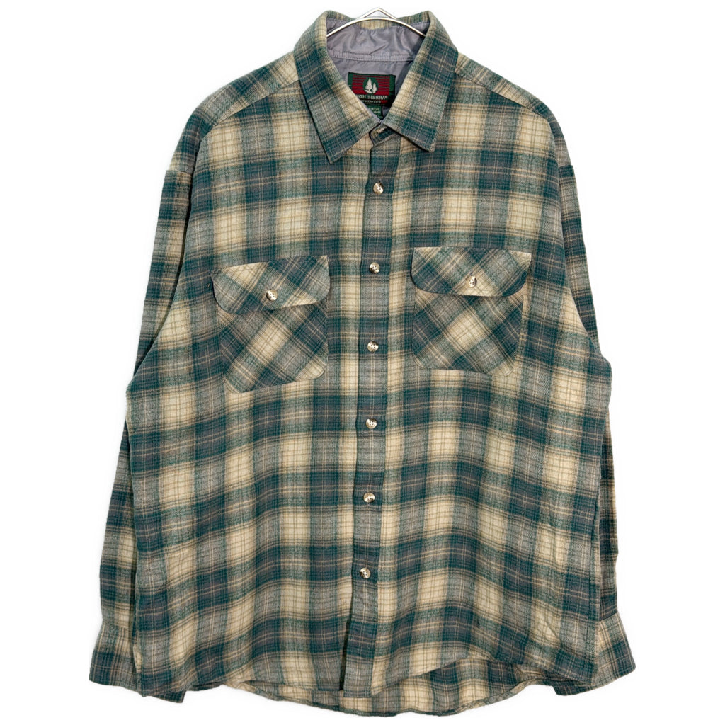 90s HIGH SIERRA Flannel Shirt