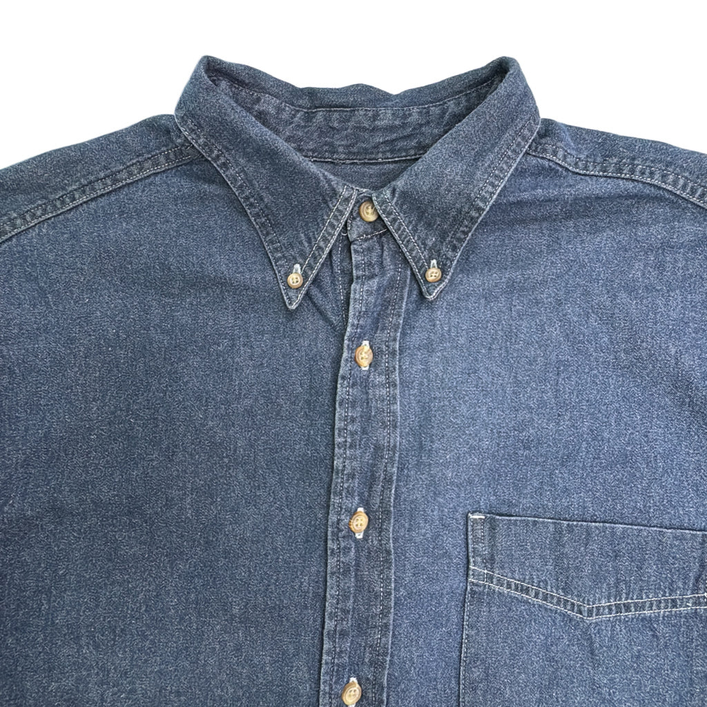 00s Eddie Bauer Denim Chambray Shirt