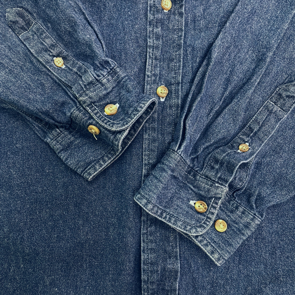 00s Eddie Bauer Denim Chambray Shirt