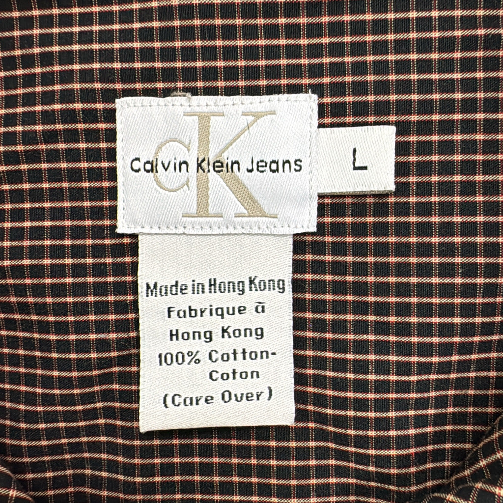 90s Calvin klein Jeans Check Shirt