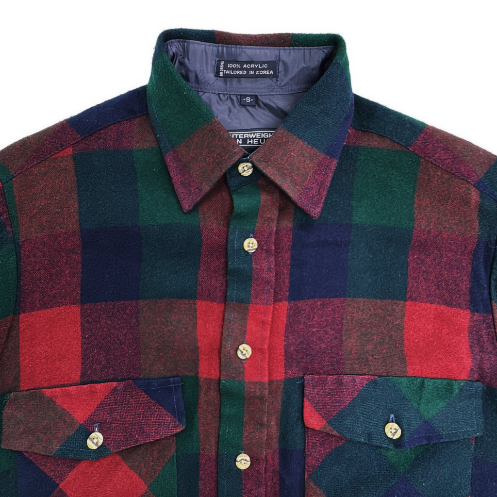 90s VAN HEUSEN WINTERWEIGHTS by VAN HEUSEN Flannel Shirt