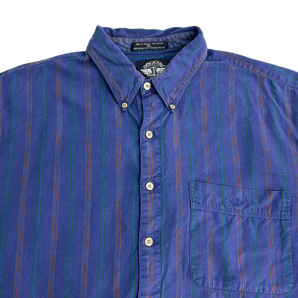 90s DOCKERS Stripe Shirt