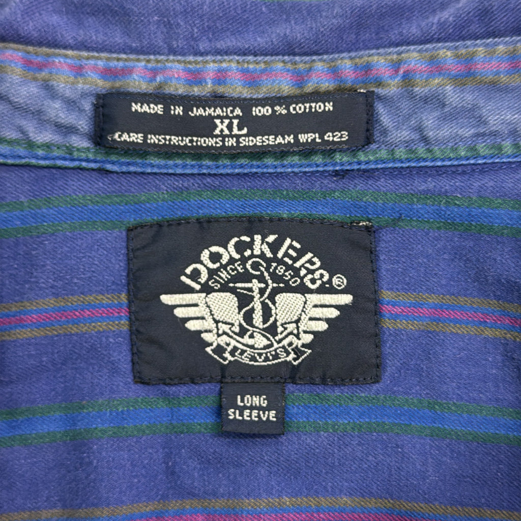 90s DOCKERS Stripe Shirt