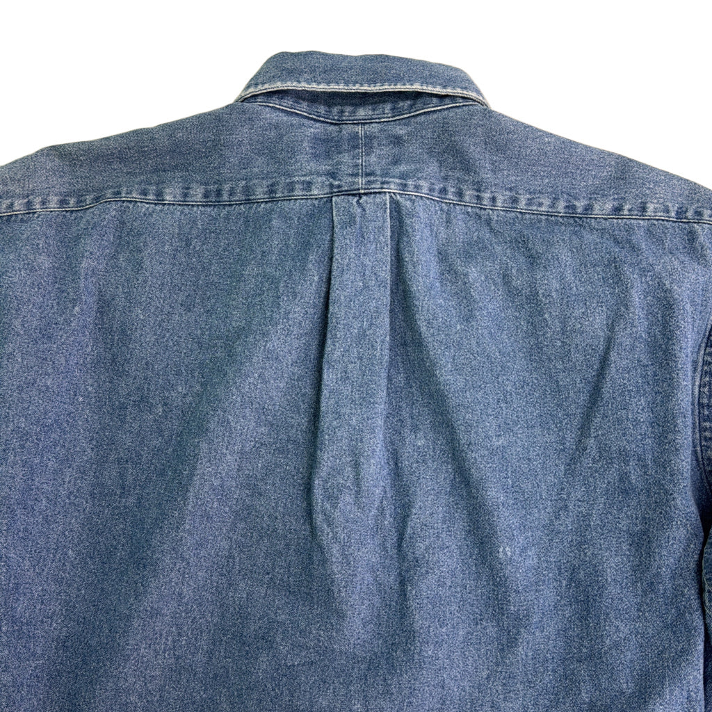 RALPH LAUREN BLAIRE Denim Chambray Shirt