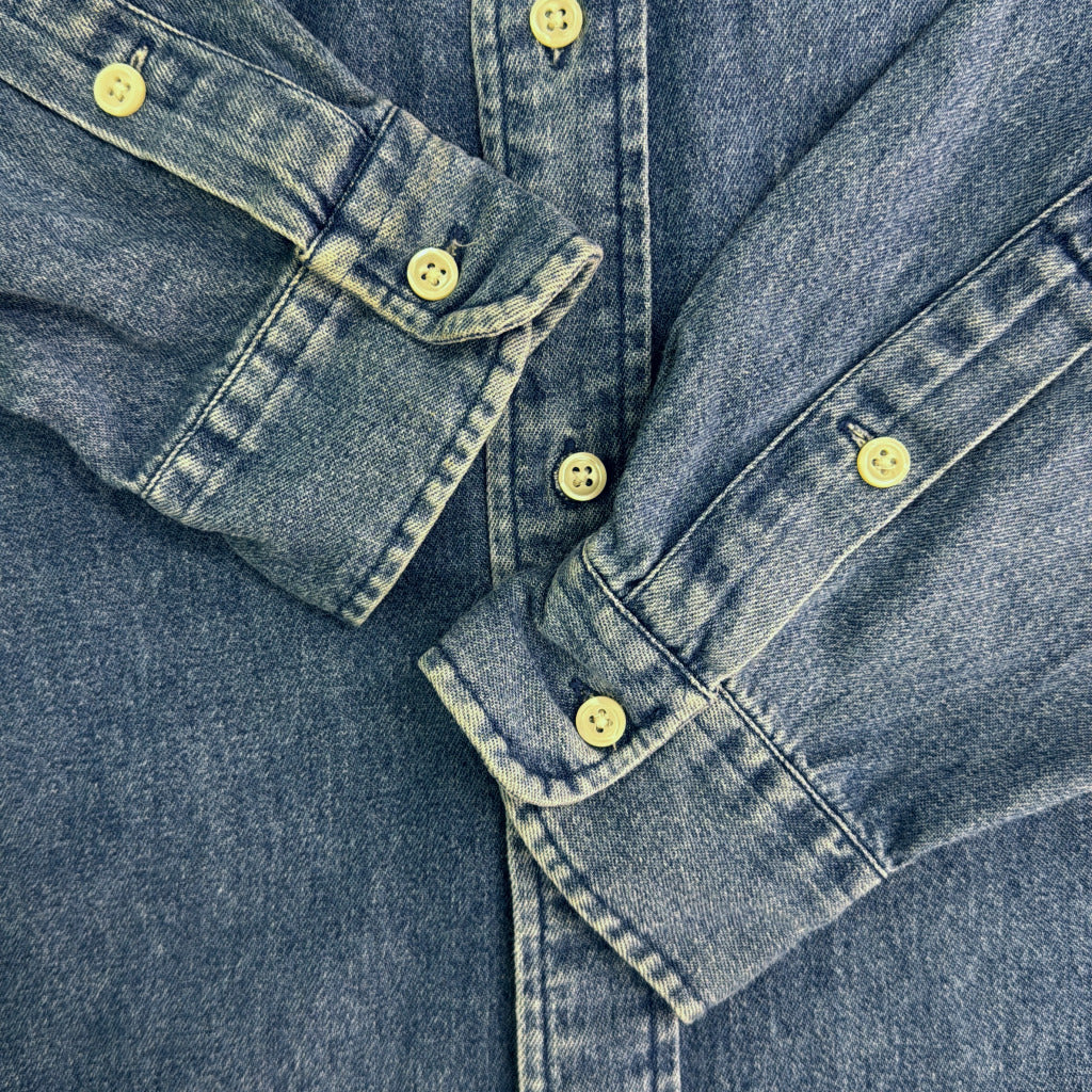 RALPH LAUREN BLAIRE Denim Chambray Shirt
