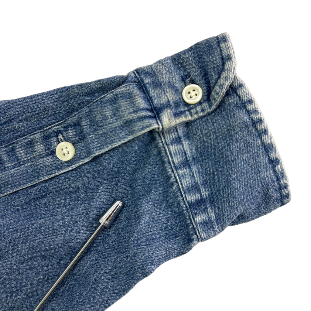RALPH LAUREN BLAIRE Denim Chambray Shirt