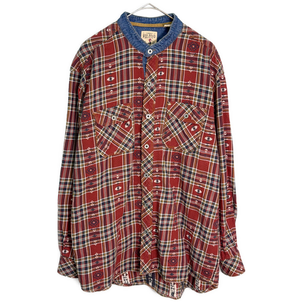RED HEAD Patterned Shirt