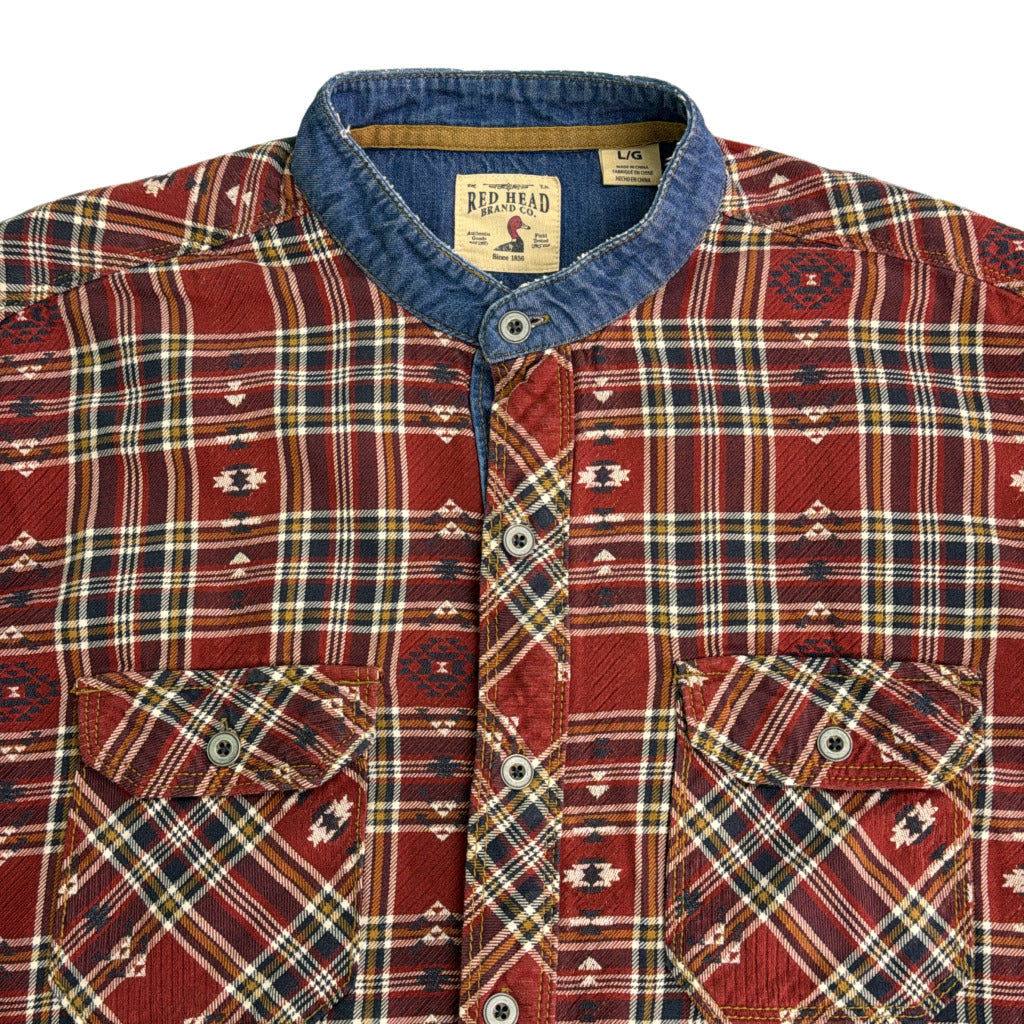 RED HEAD Patterned Shirt