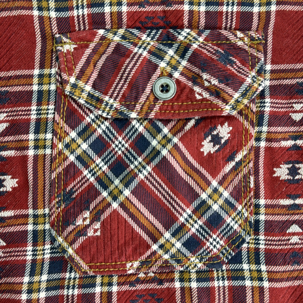 RED HEAD Patterned Shirt