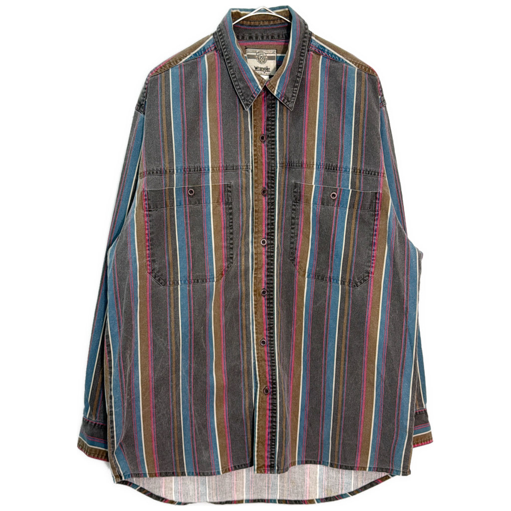 90s Wrangler Stripe Shirt