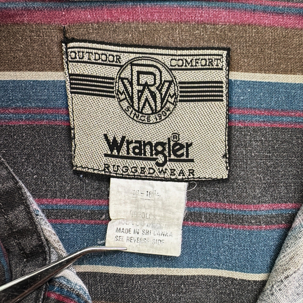 90s Wrangler Stripe Shirt