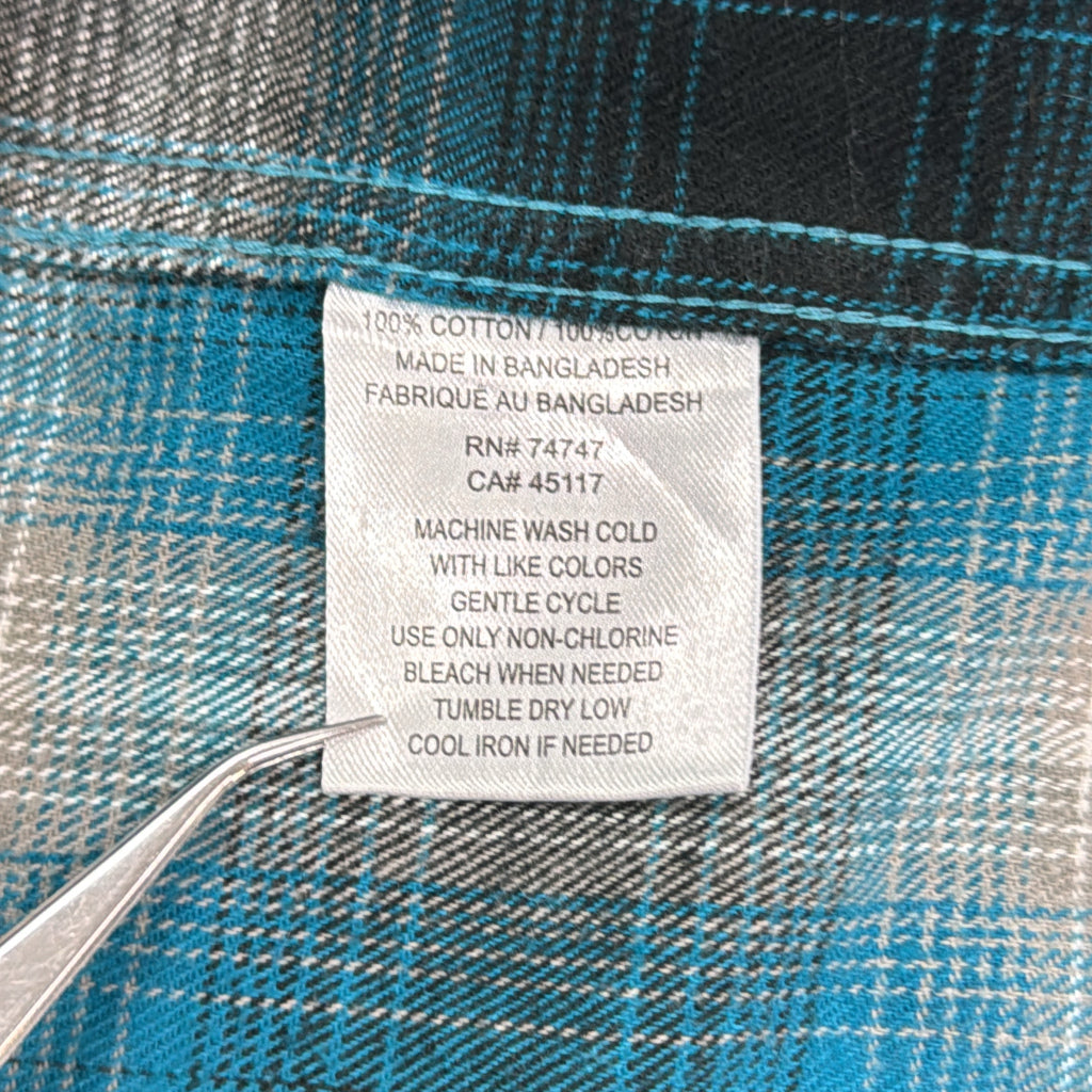 Hobbs Creek Ombré Flannel Shirt