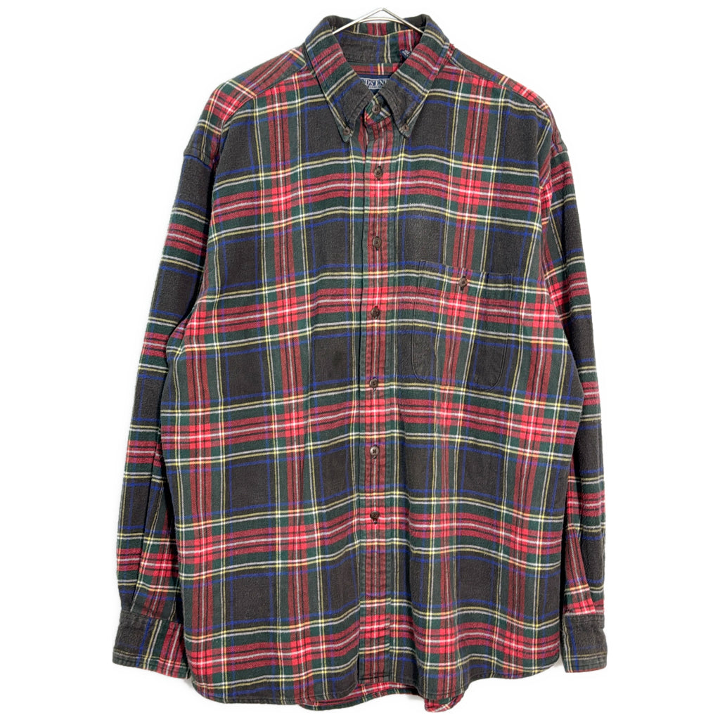 90s LANDS' END Flannel Shirt