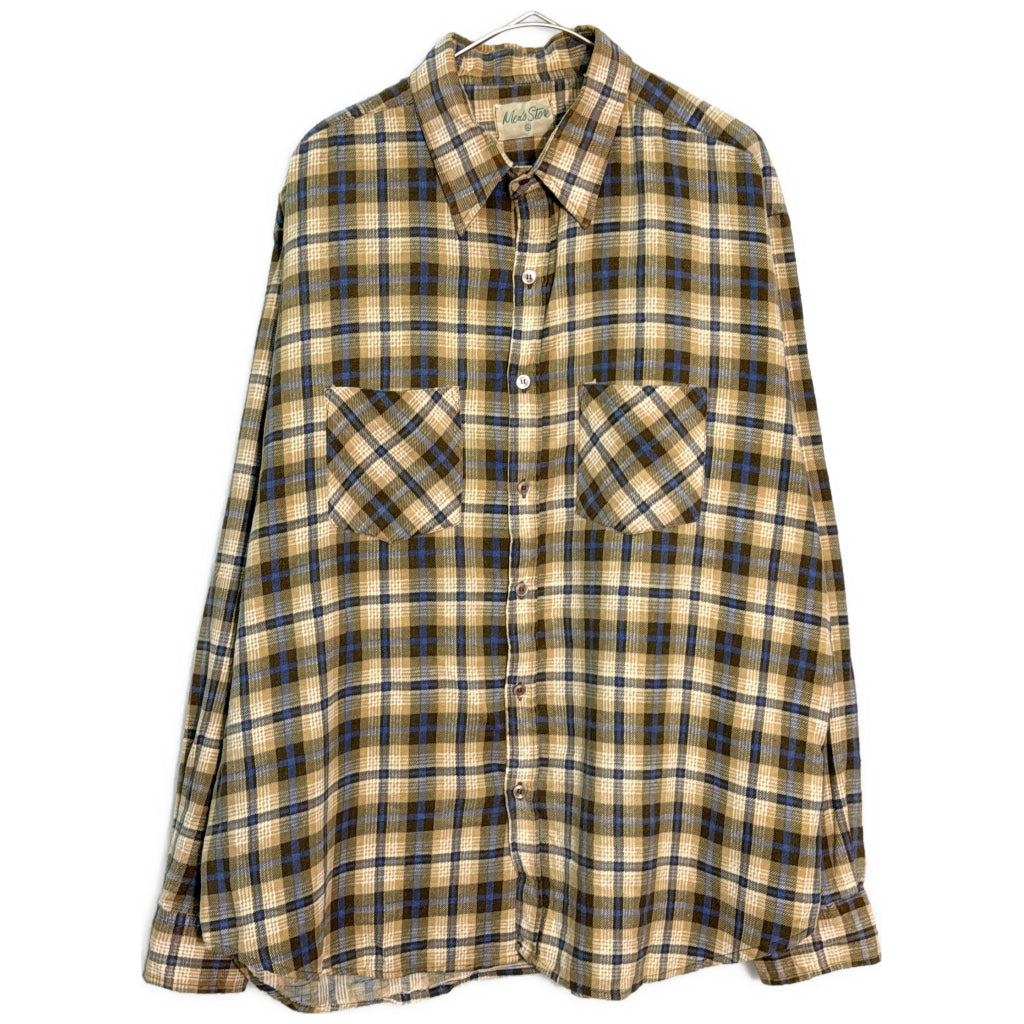 90s Men's Store Check Shirt