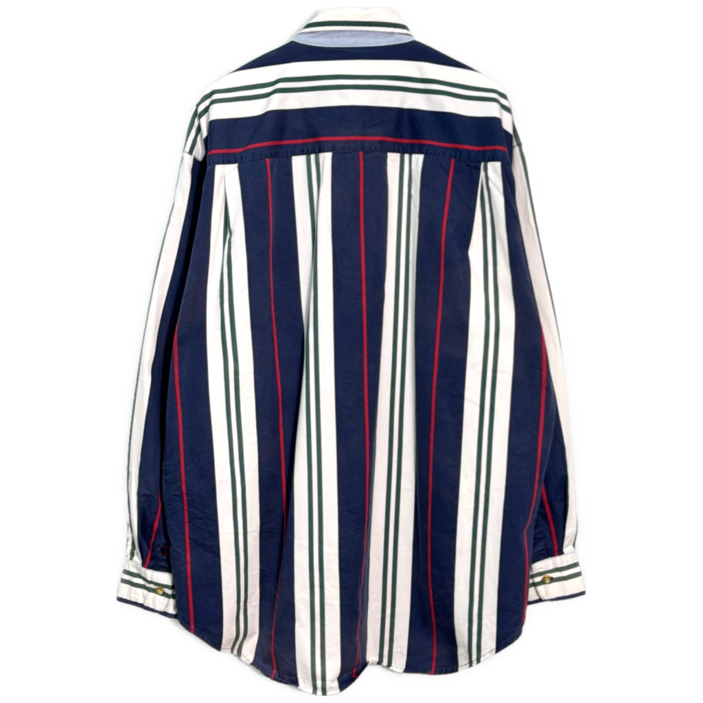 90s BUGLE BOY Stripe Shirt
