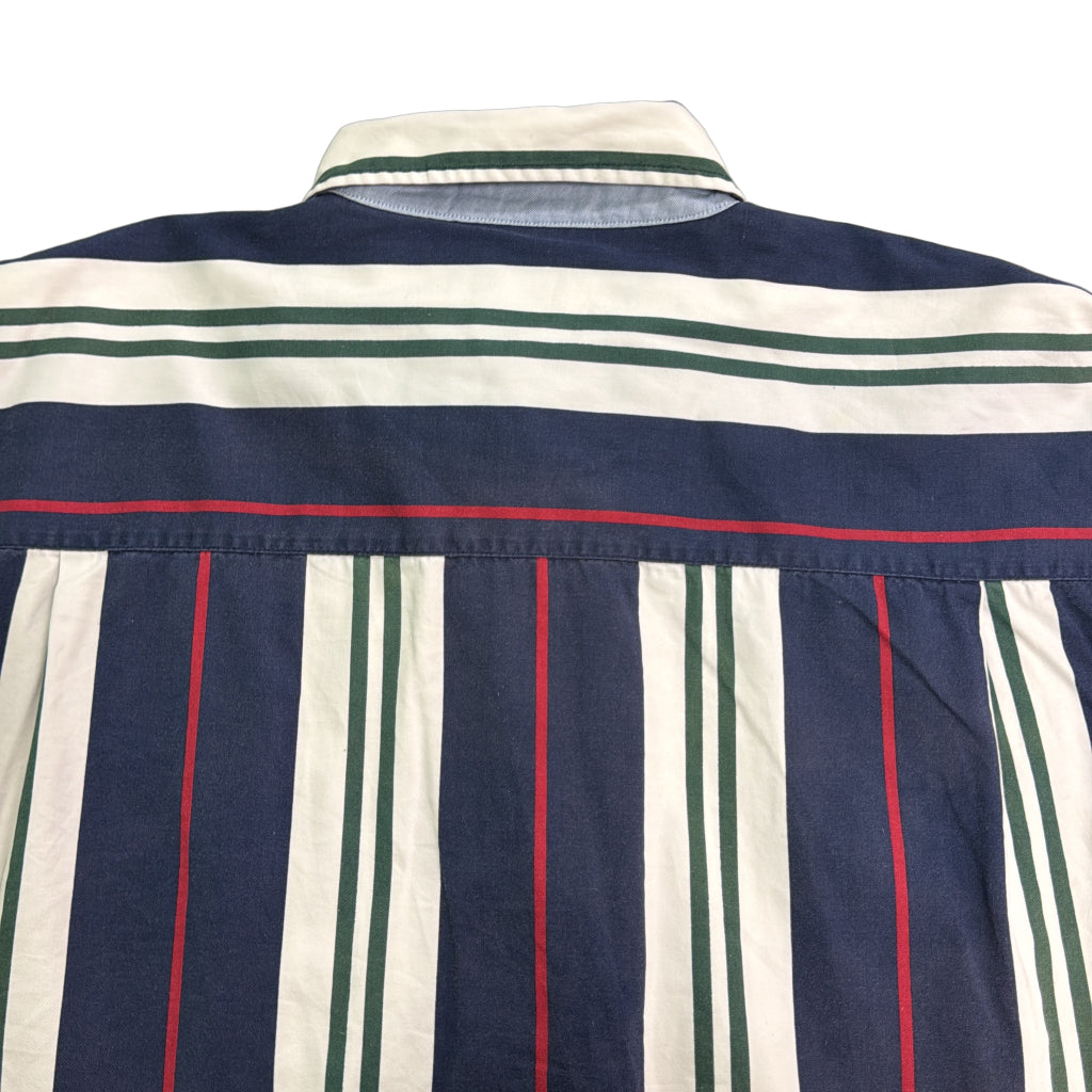 90s BUGLE BOY Stripe Shirt