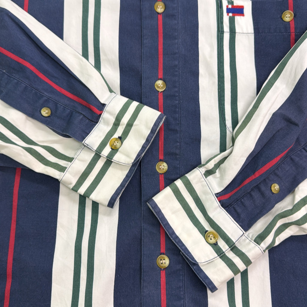90s BUGLE BOY Stripe Shirt