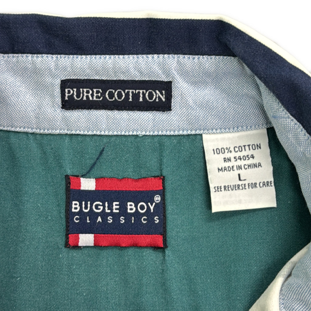 90s BUGLE BOY Stripe Shirt