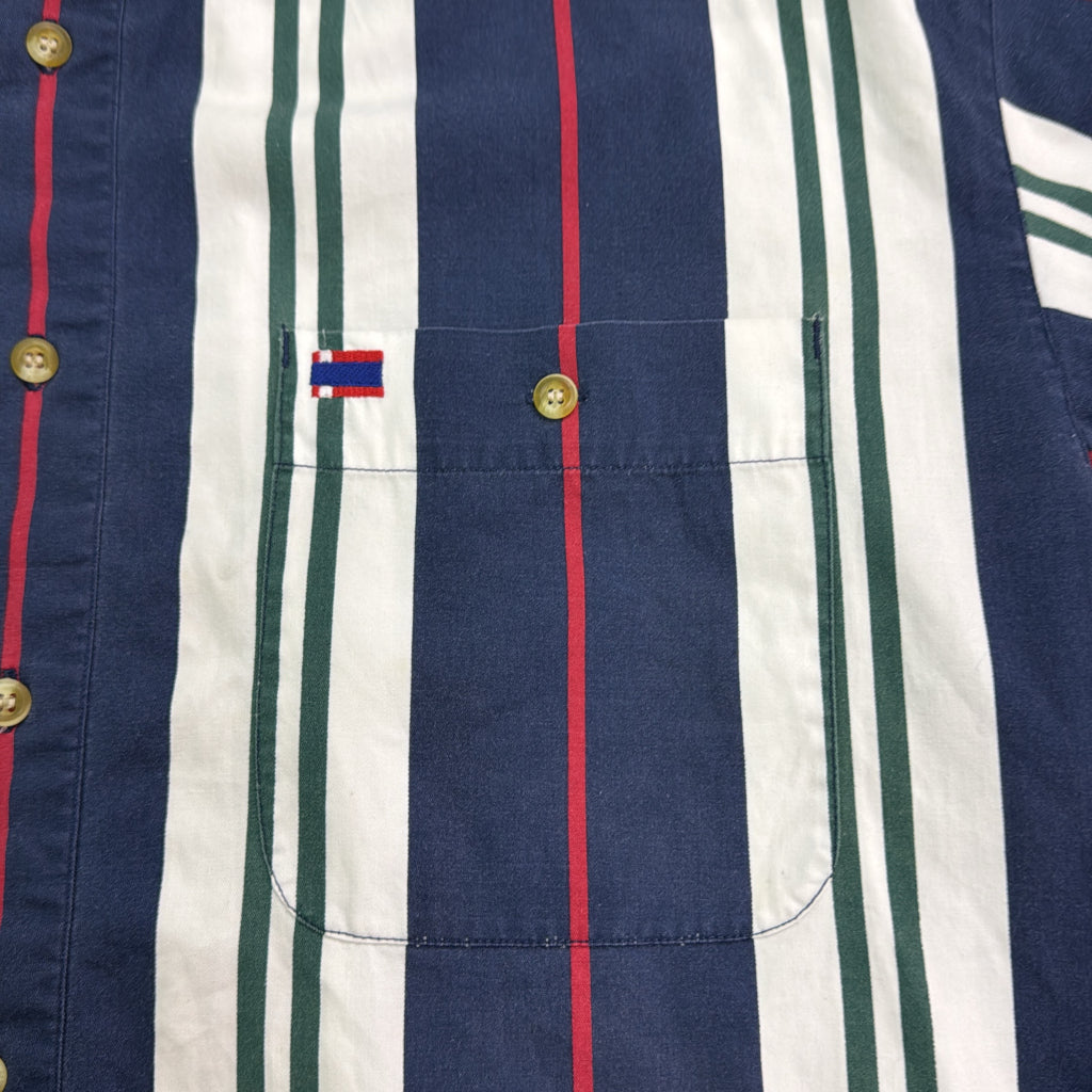 90s BUGLE BOY Stripe Shirt