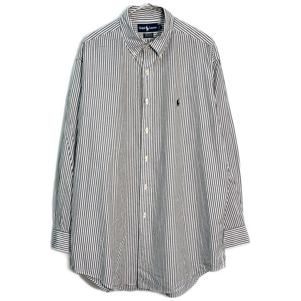 90s RALPH LAUREN YARMOUTH Stripe Shirt