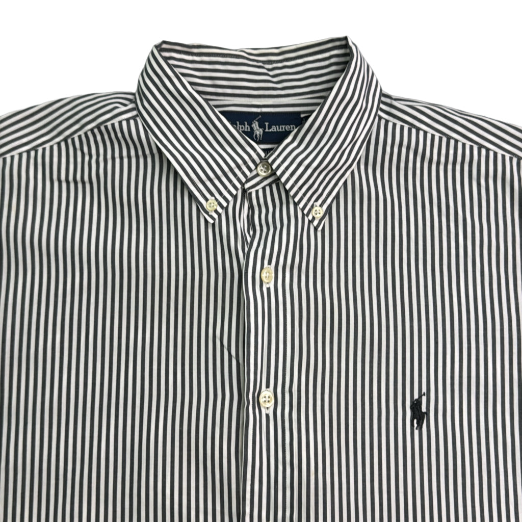 90s RALPH LAUREN YARMOUTH Stripe Shirt