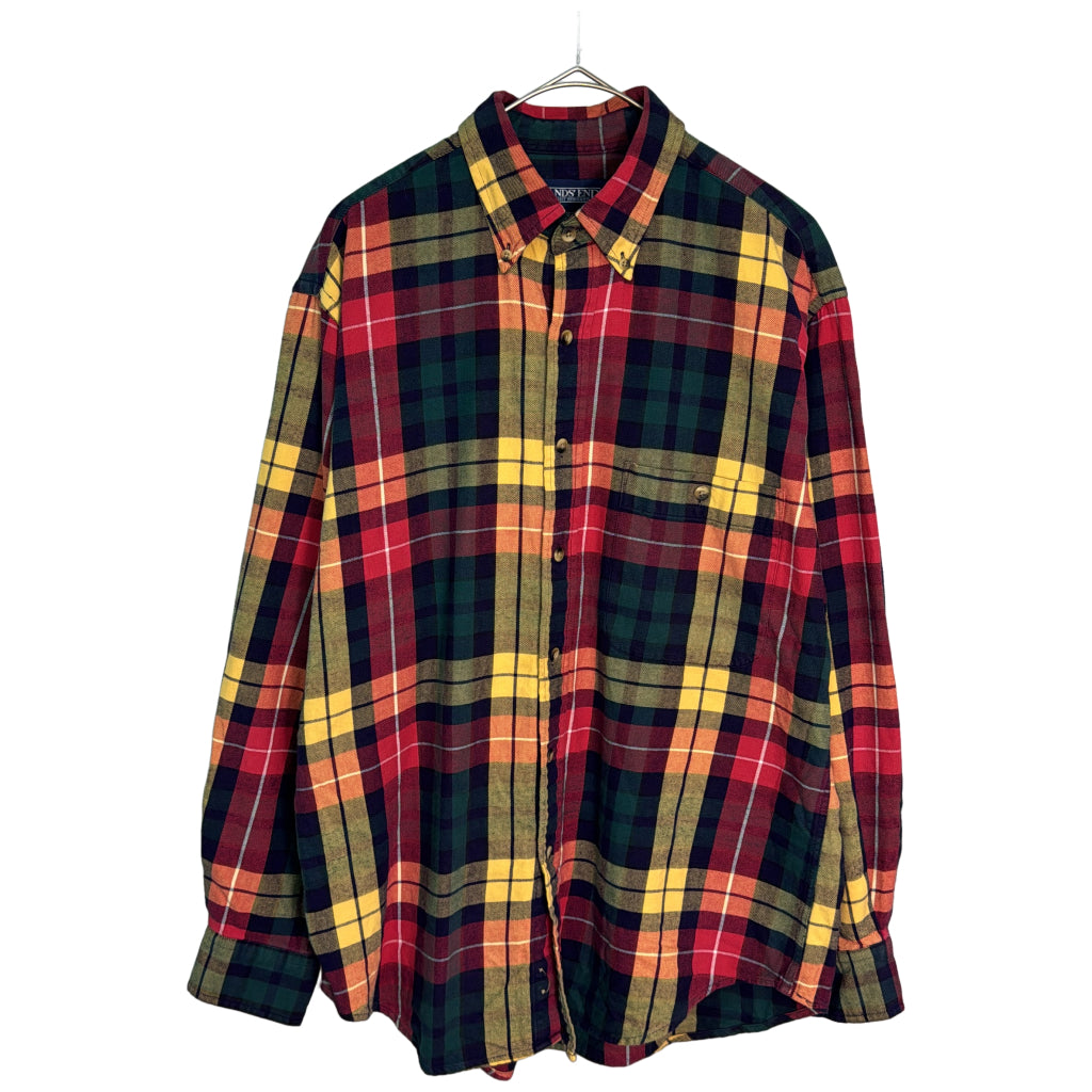 LANDS' END Check Shirt
