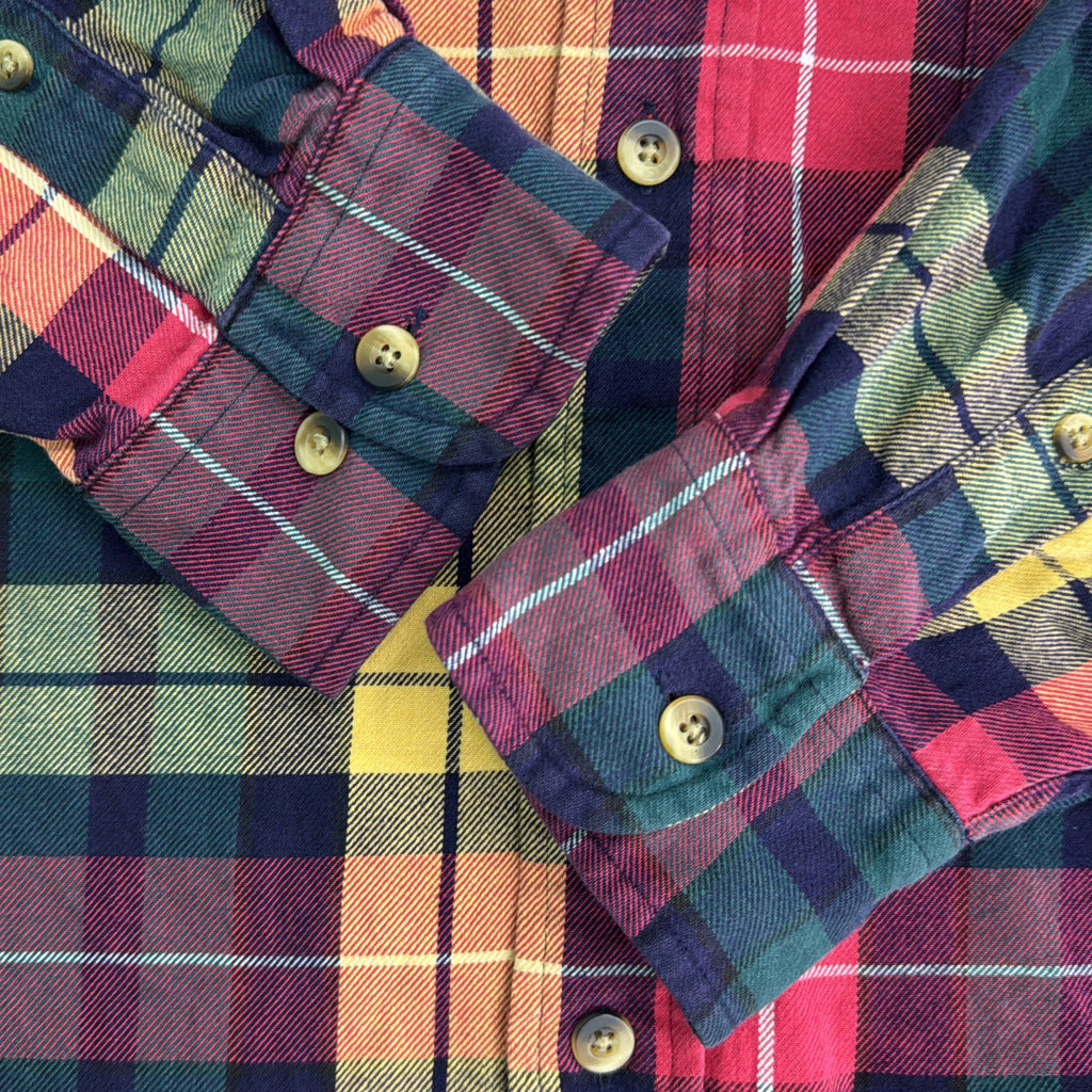 LANDS' END Check Shirt