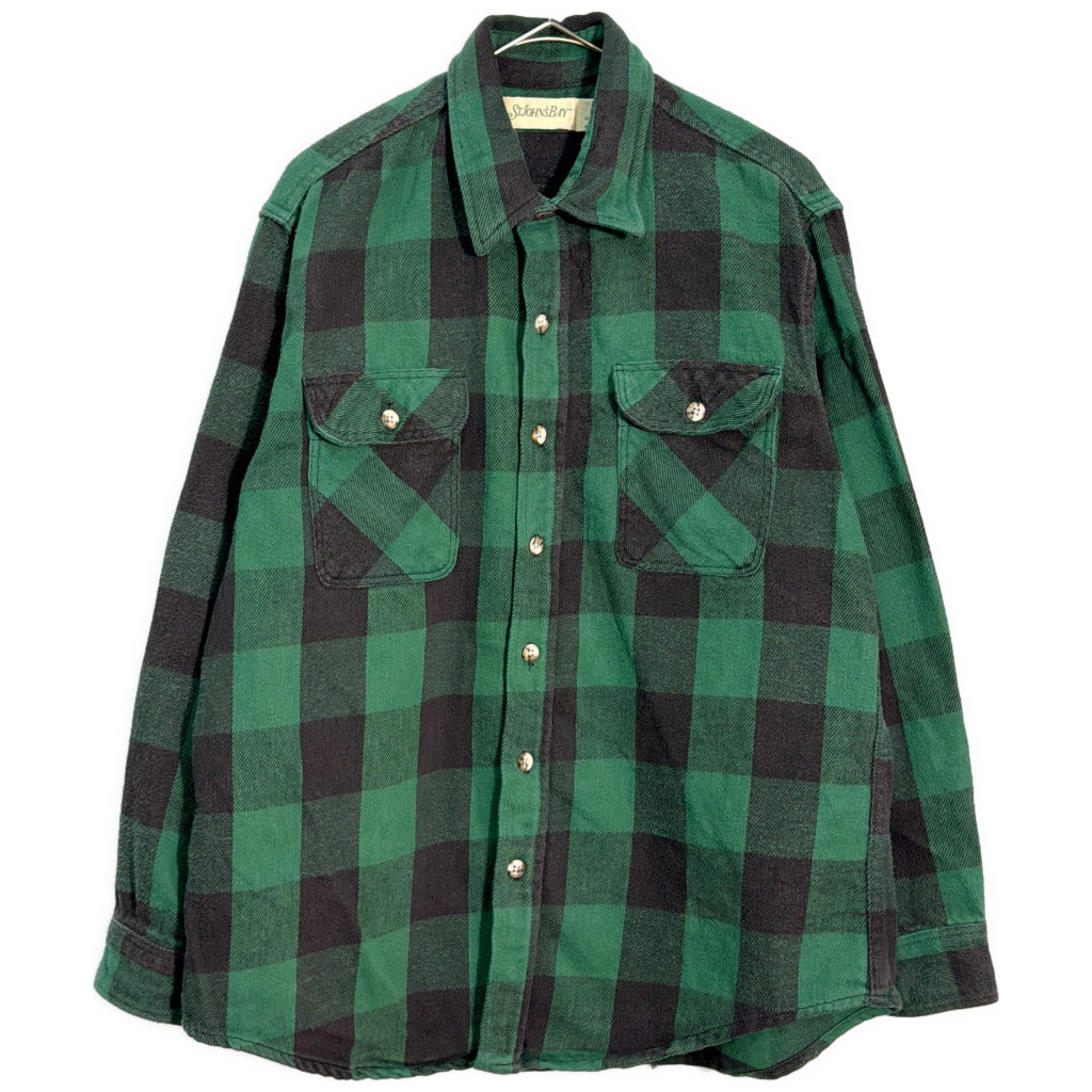 90s ST.JOHN'S BAY Flannel Shirt