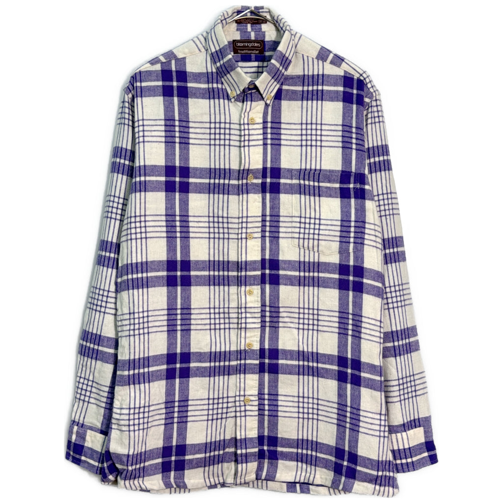 Bloomingdale's ブルーミングデールズ Flannel Shirt