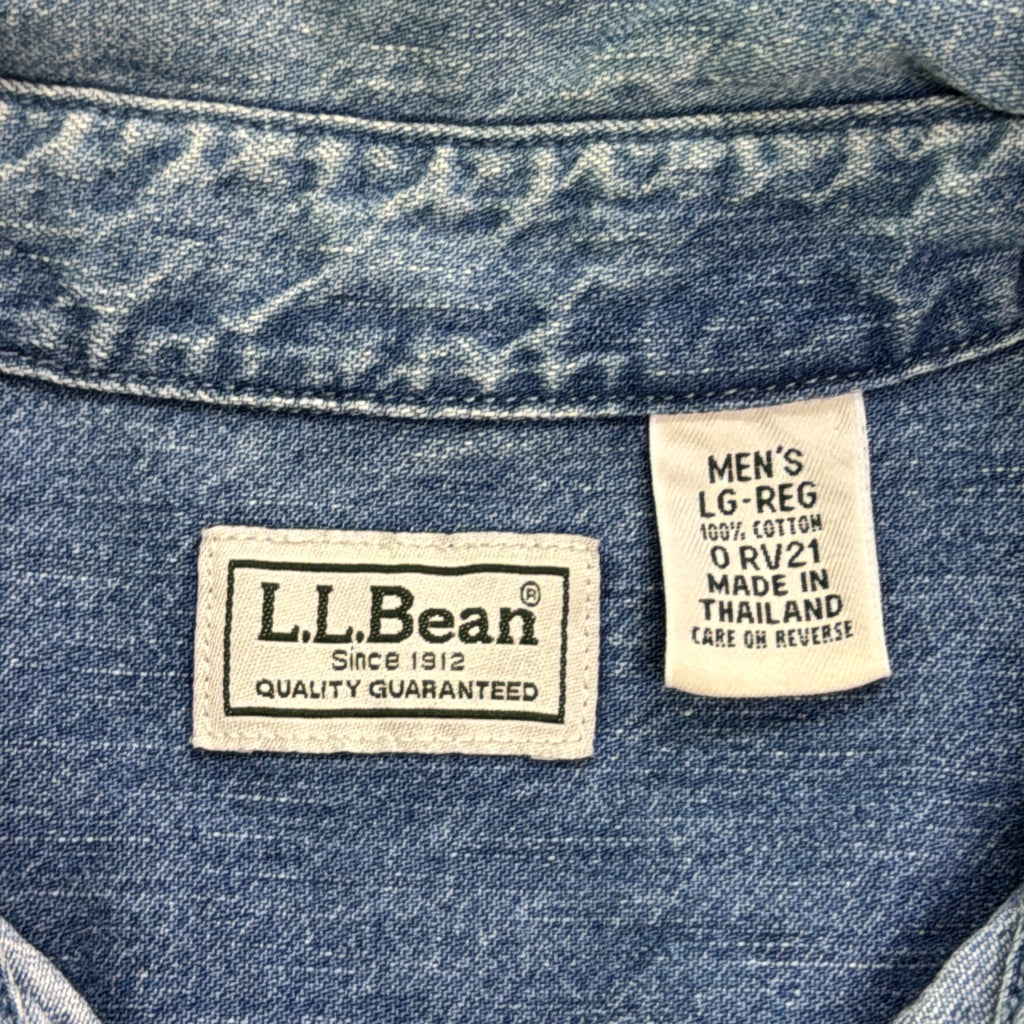 L.L.Bean Denim Chambray Shirt