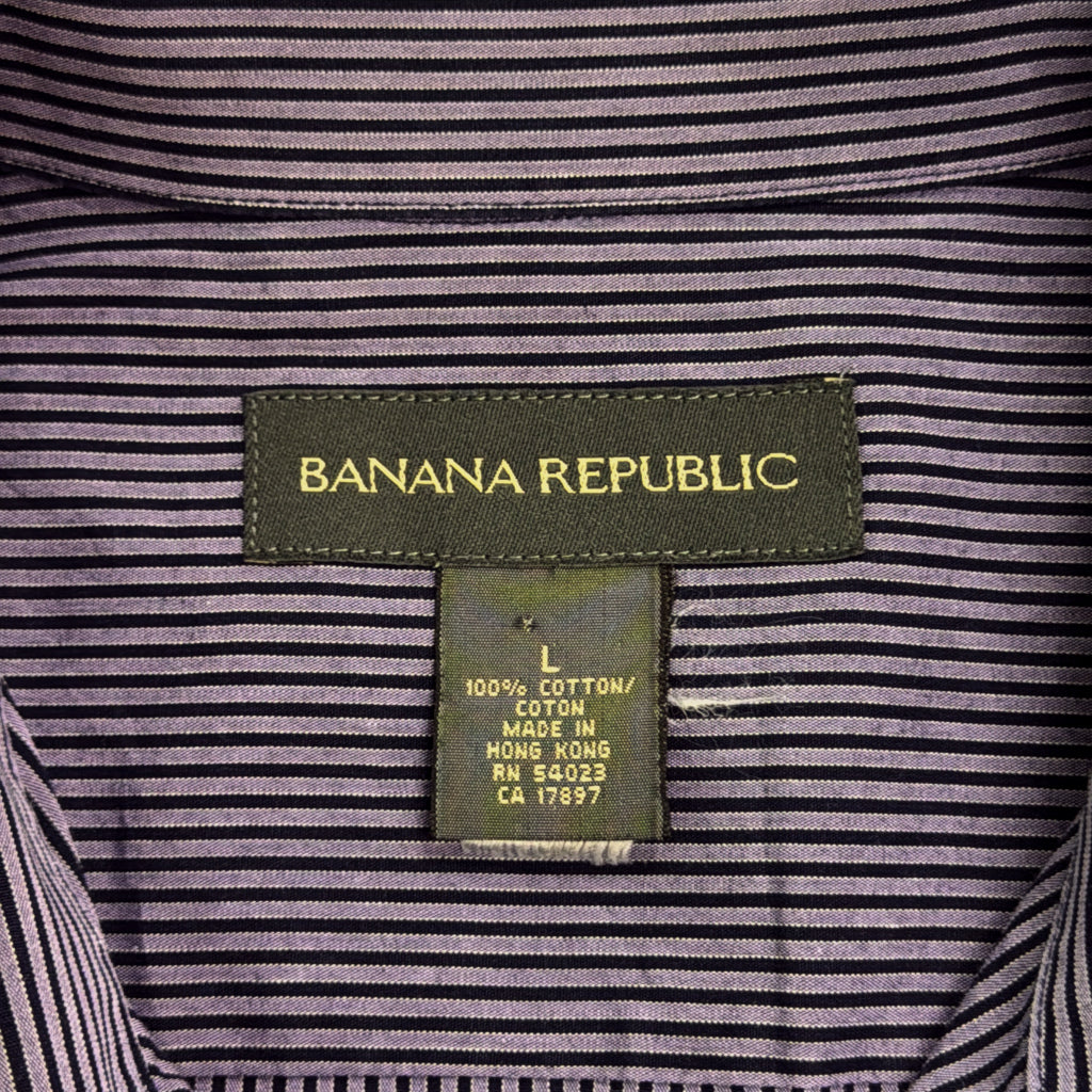 90s Banana Republic Stripe Shirt