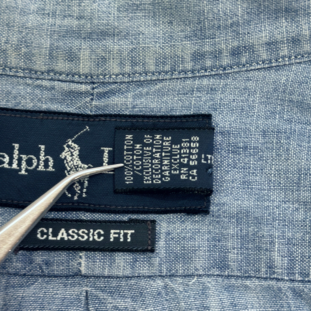 RALPH LAUREN Denim Chambray Shirt