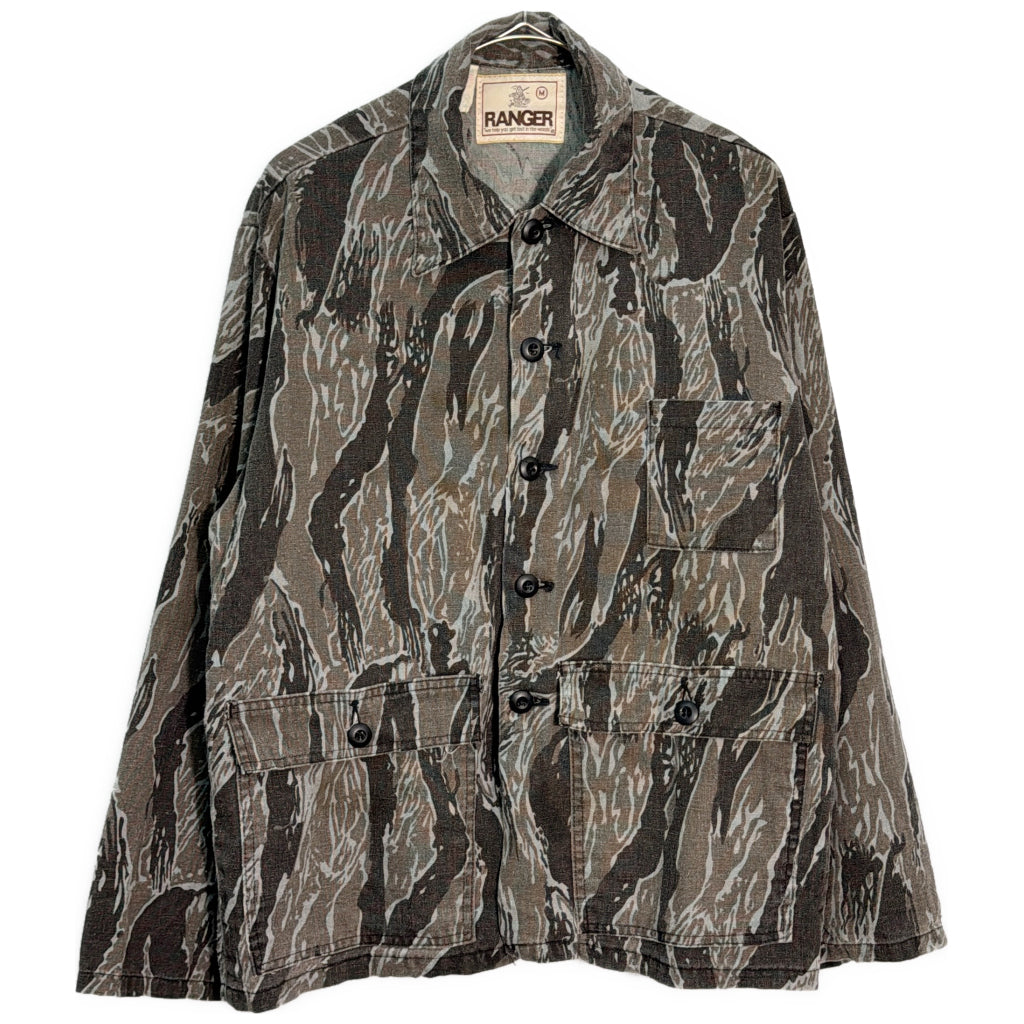 80s RANGER Hunting Jacket Tiger Stripe