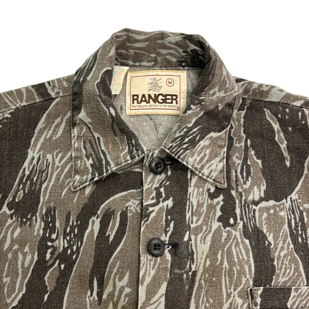 80s RANGER Hunting Jacket Tiger Stripe