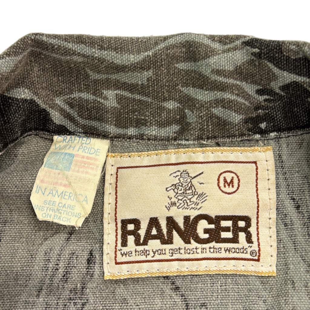 80s RANGER Hunting Jacket Tiger Stripe