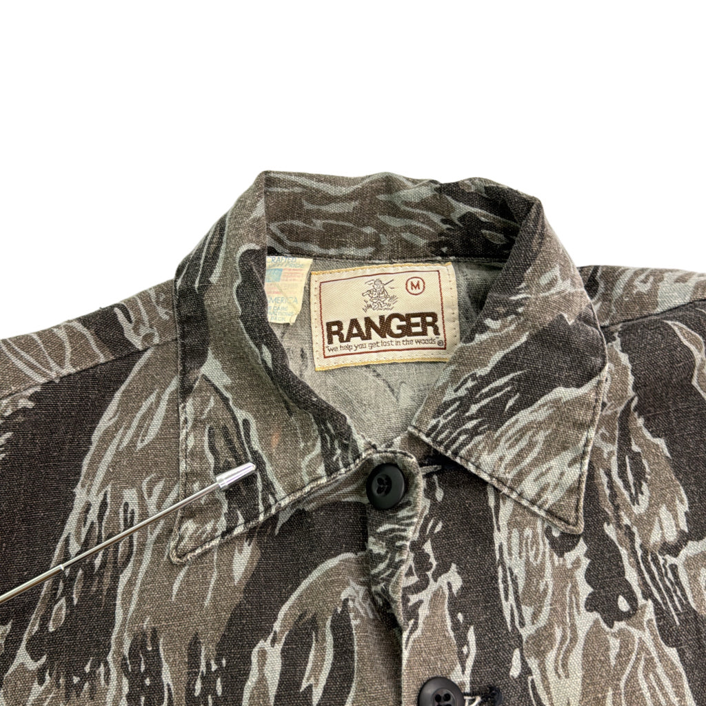 80s RANGER Hunting Jacket Tiger Stripe