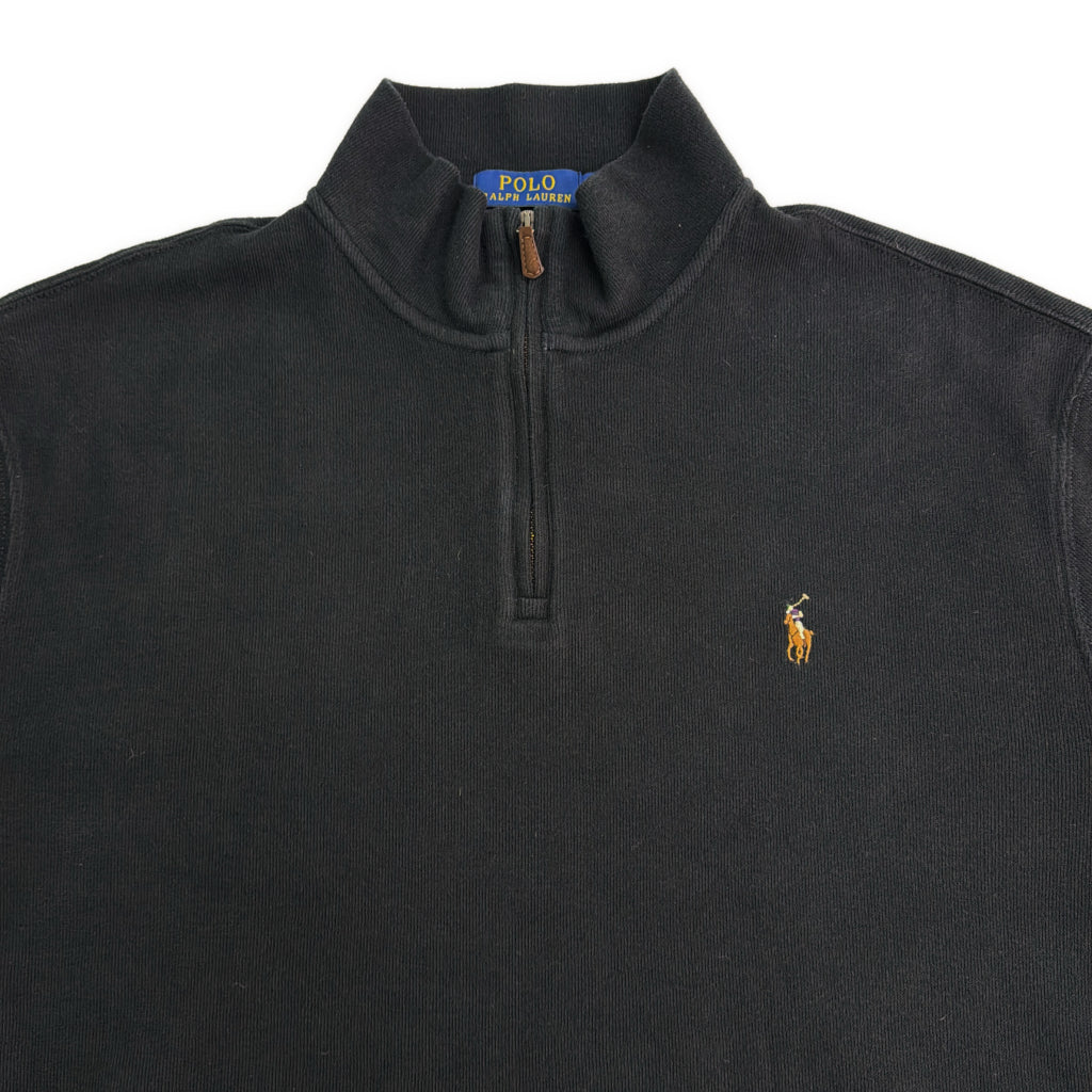 Polo by Ralph Lauren Half Zip Cotton Sweater Half Zip Sweater