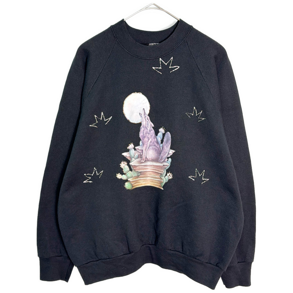 90s FRUIT OF THE LOOM Animal Sweat