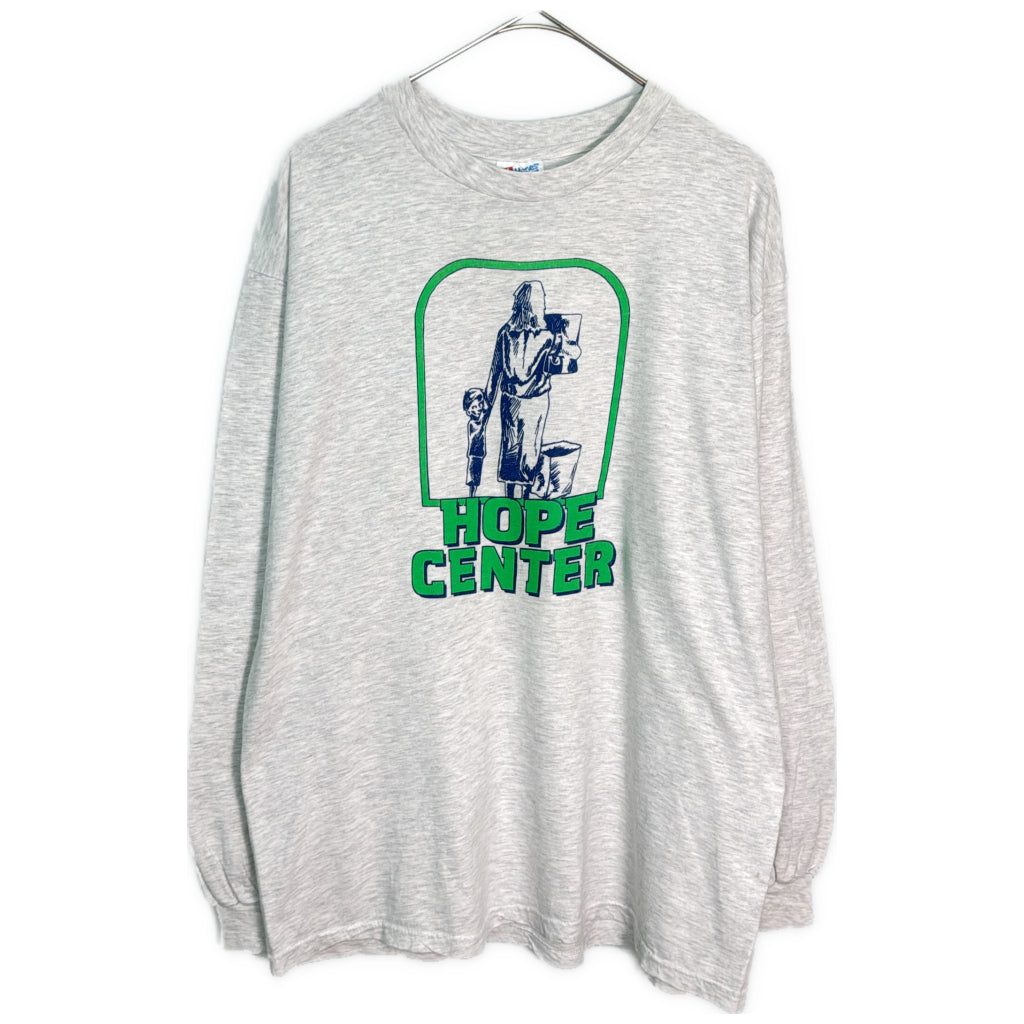 90s Hanes BEEFY-T Long Sleeve T-Shirt