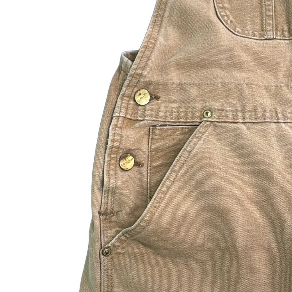 Carhartt Duck Double Knee Bib Overall Duck Overall