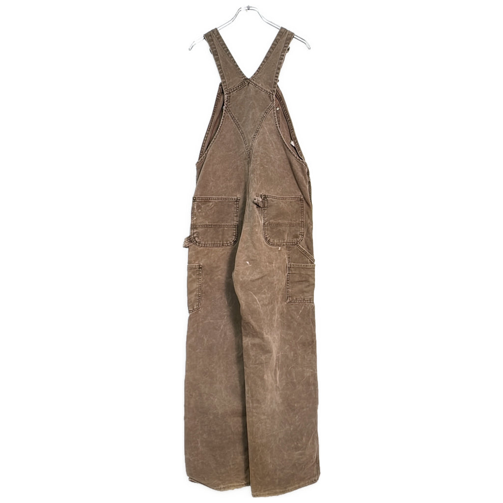 90s Carhartt Duck Double Knee Bib Overall Duck Overall