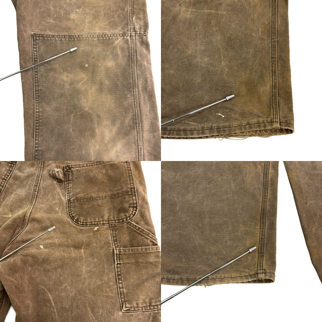 90s Carhartt Duck Double Knee Bib Overall Duck Overall