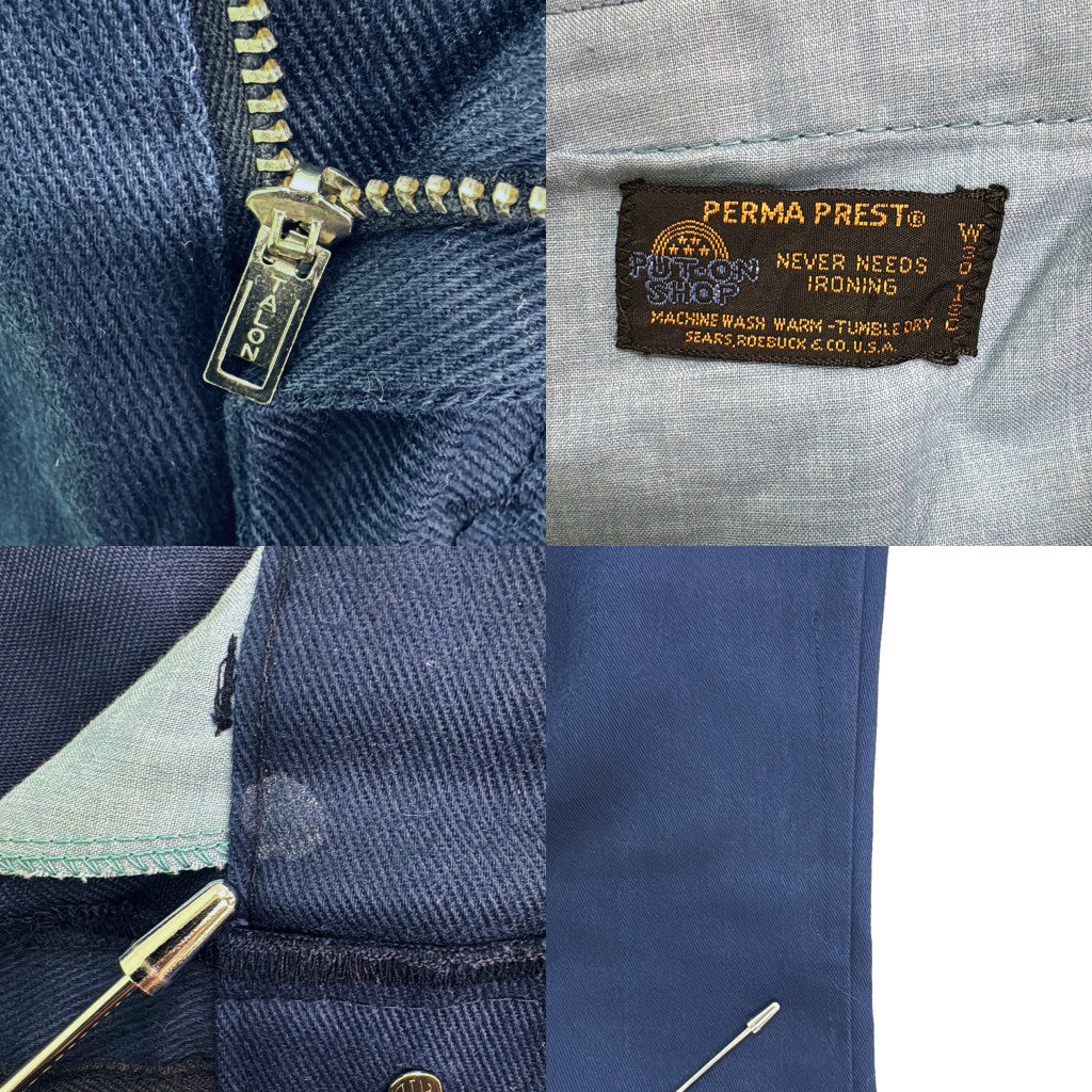 70s Sears PUT-ON SHOP Long Pants